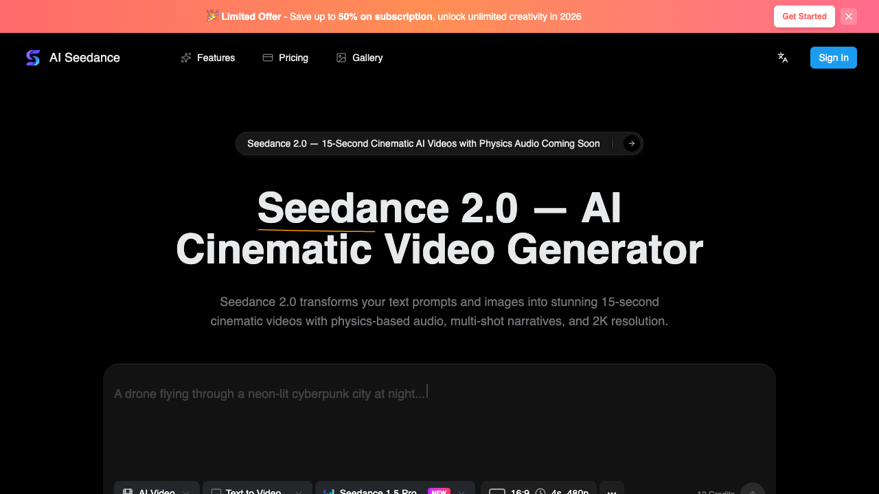 AI Seedance screenshot