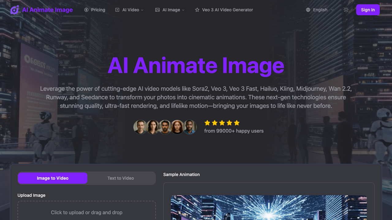AI Animate Image screenshot