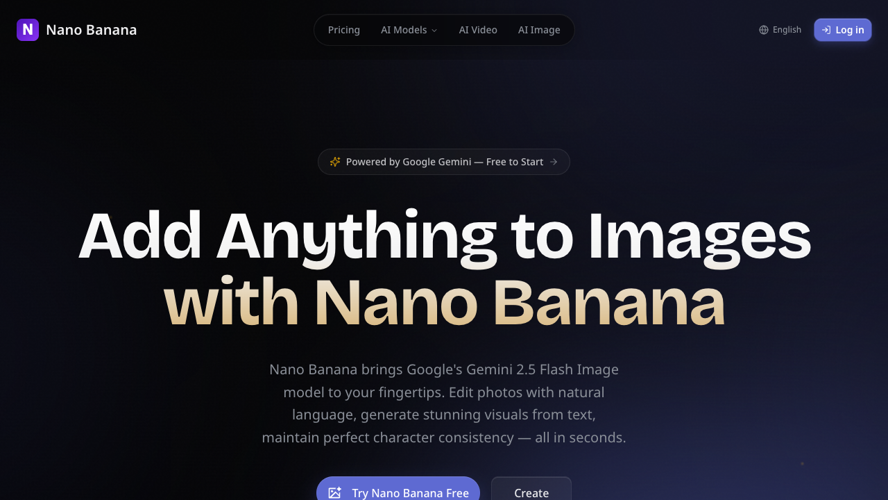 Nano Banana screenshot