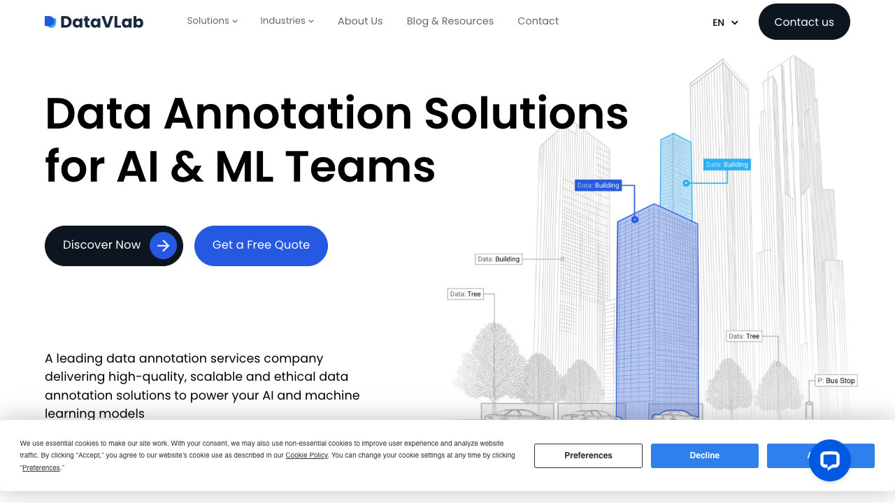 DataVLab screenshot