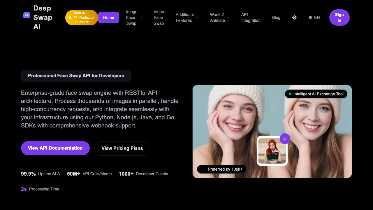 DeepSwapAI screenshot