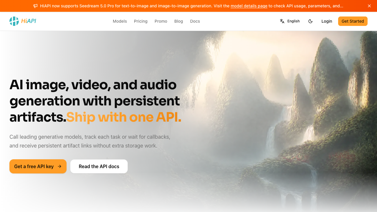 HiAPI screenshot
