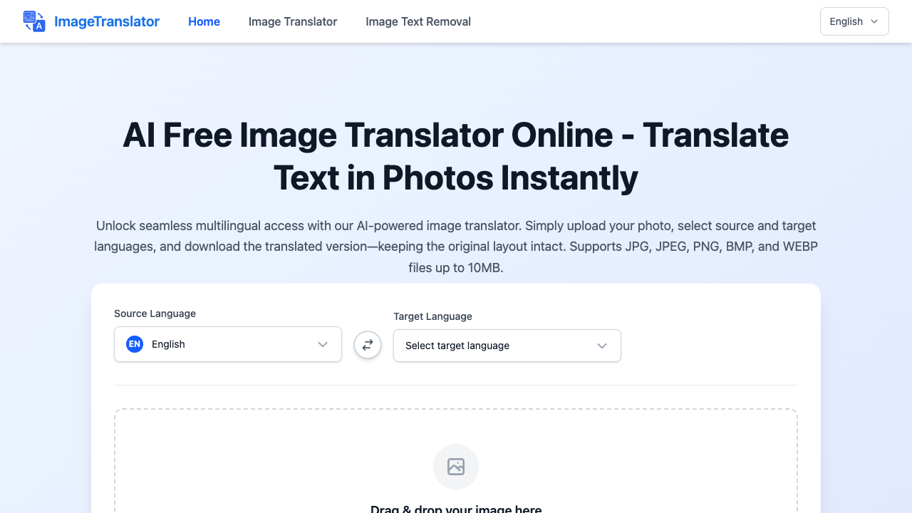 ImageTranslator screenshot