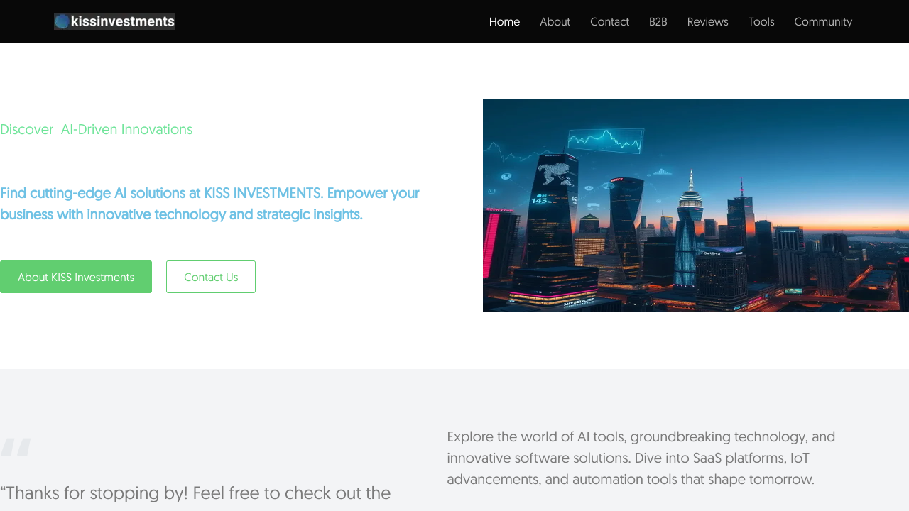 KISS Investments Name Generators screenshot