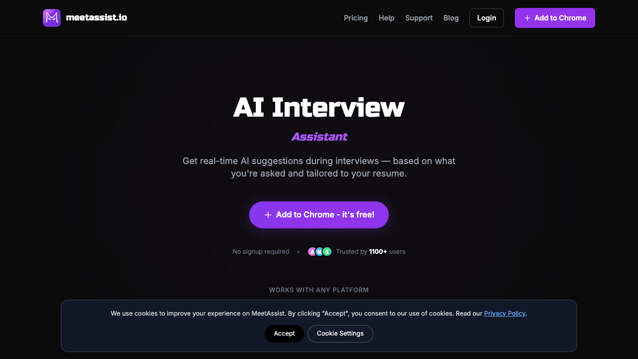 MeetAssist screenshot