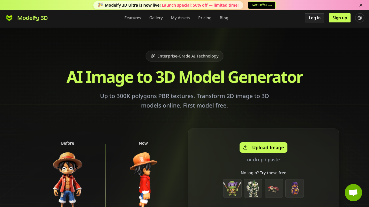 Modelfy 3D screenshot
