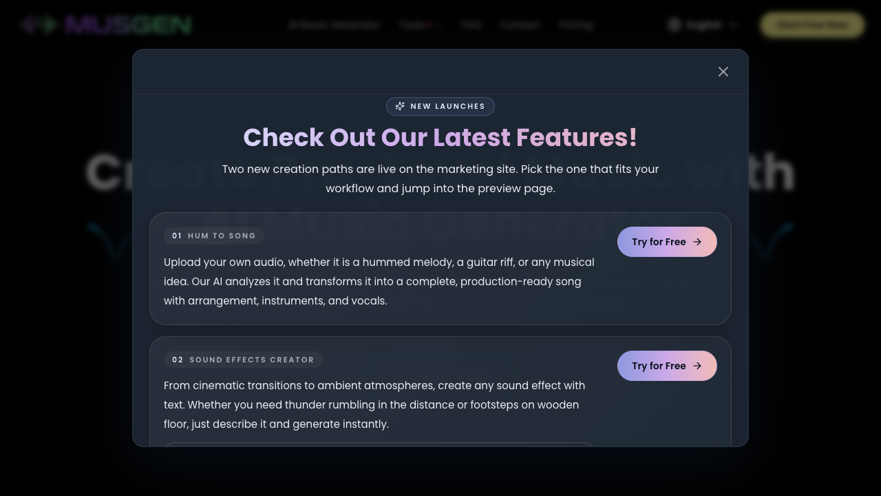 MUSGEN screenshot