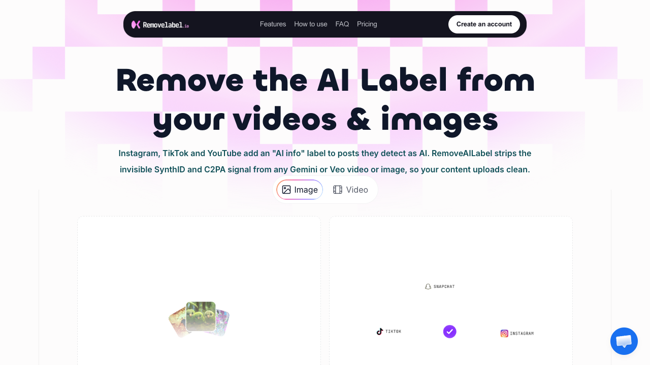RemoveAILabel screenshot