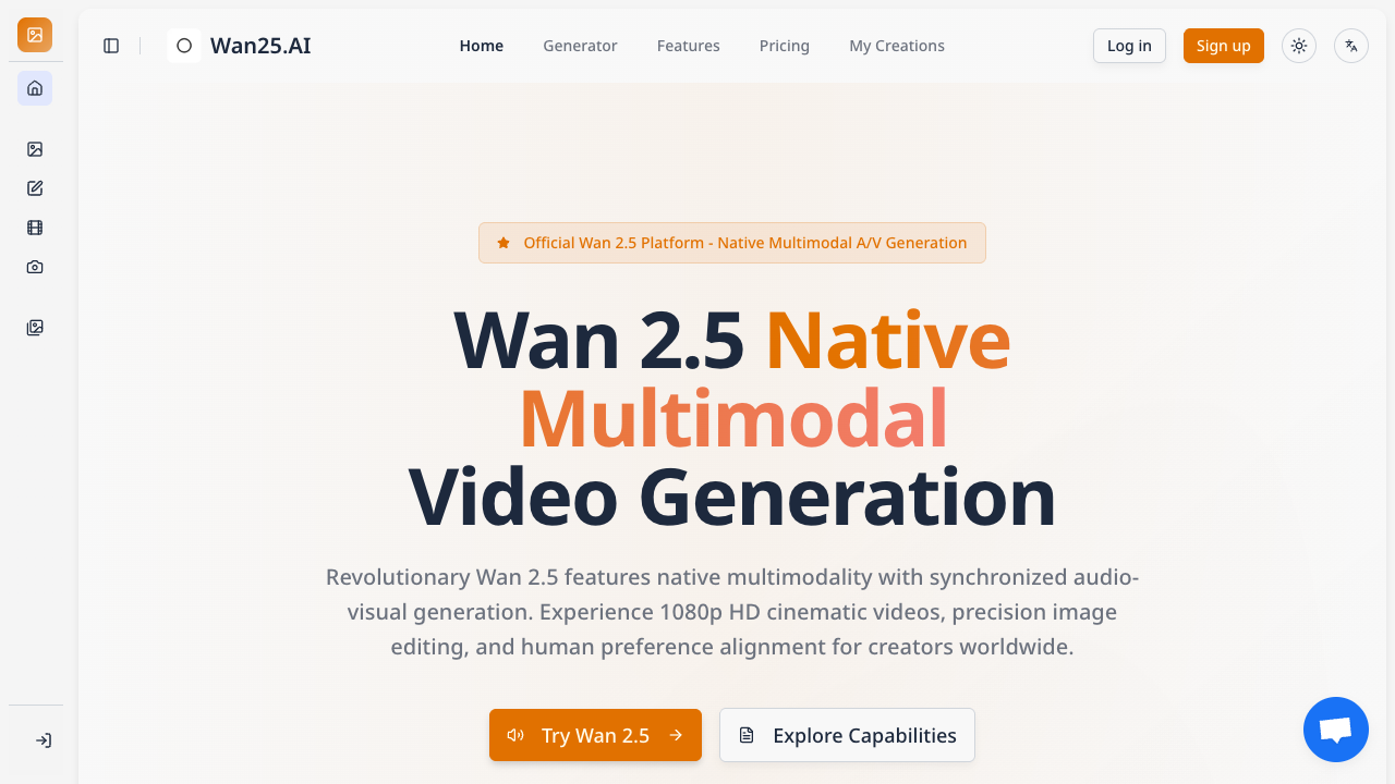 Wan 2.5 screenshot